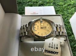 TISSOT SEASTAR DAY DATE Automatic Gold Dial Watch A583K, SWISS, VINTAGE, RARE