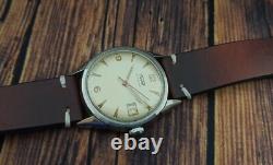 TISSOT cal. 27B-621 SS VINTAGE 50's ref. 57018-2 RARE 16J SWISS WATCH