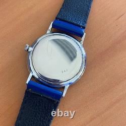 TUCAH Ultra-Thin Watch Chiffre Roman Vintage 70s Rare Manual Winding Swiss Men's