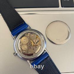 TUCAH Ultra-Thin Watch Chiffre Roman Vintage 70s Rare Manual Winding Swiss Men's