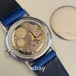 TUCAH Ultra-Thin Watch Chiffre Roman Vintage 70s Rare Manual Winding Swiss Men's