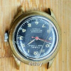 TUSAL SWISS 17 Jewels VINTAGE WATCH RARE Waterproof Antimagnetic INCABLOC