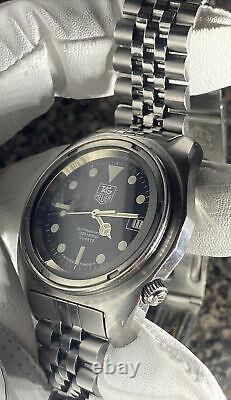 Tag Heuer Mens RARE 1000M SWISS PRO DIVE Watch MINT RUNS Authenticity Guarantee