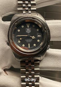 Tag Heuer Mens RARE 1000M SWISS PRO DIVE Watch MINT RUNS Authenticity Guarantee