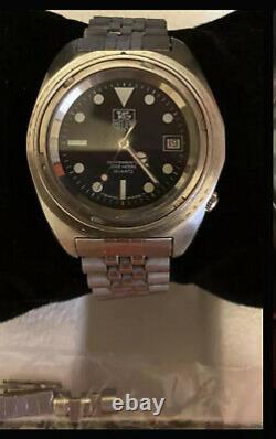 Tag Heuer Mens RARE 1000M SWISS PRO DIVE Watch MINT RUNS Authenticity Guarantee