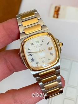 Technos Cortina Nautilus Swiss Quartz Extreme Rare Vintage Watch