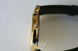 Tiffany and Co. Portfolio Gold Quartz Rare Vintage Swiss Made Watch NEW