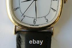 Tiffany and Co. Portfolio Gold Quartz Rare Vintage Swiss Made Watch NEW