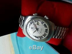 Tissot Navigator Sonorous Alarm Mens Vintage Swiss Wrist Watch Rare Collectors
