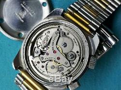 Tissot Navigator Sonorous Alarm Mens Vintage Swiss Wrist Watch Rare Collectors
