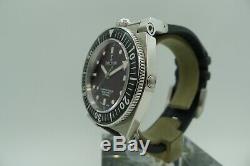 Triton Subphotique Vintage Swiss Made Diver 500m New Rare Bordeaux Dial 40mm Zrc