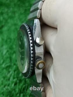 ULTRA-RARE SICURA 25 JEWELS DIVER WATCH AUTOMATIC VINTAGE SWISS 70s BLACK DIAL