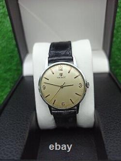 ULTRA-RARE VINTAGE 60s TISSOT MANUAL WATCH EARLY EDITIONS SWISS MADE