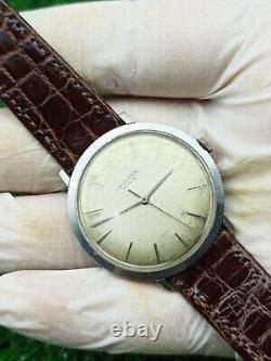 ULTRA-RARE VINTAGE 60s UNIVERSAL GENEVE MANUAL WATCH EARLY EDITIONS SWISS MADE