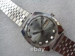 ULTRA RARE VINTAGE SWISS SS MONDIA SkyThunder 25J MENS AUTOMATIC WRISTWATCH