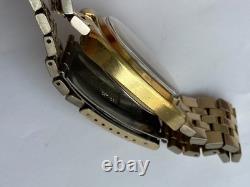 ULTRA RARE Vintage Men WRIST Watch QUARTZ OMEGA SEAMASTER SWISS CAL. 1345 CHEK