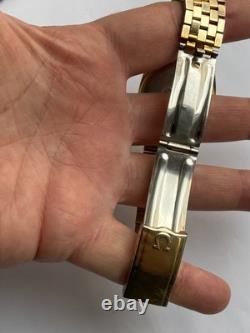 ULTRA RARE Vintage Men WRIST Watch QUARTZ OMEGA SEAMASTER SWISS CAL. 1345 CHEK