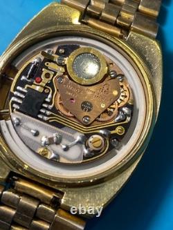 ULTRA RARE Vintage Men WRIST Watch QUARTZ OMEGA SEAMASTER SWISS CAL. 1345 CHEK