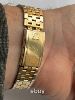 ULTRA RARE Vintage Men WRIST Watch QUARTZ OMEGA SEAMASTER SWISS CAL. 1345 CHEK