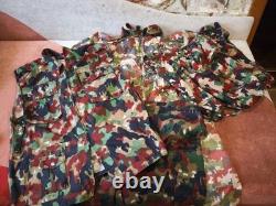 Ultima Rare Vintage Swiss Army Military Alpenflage Uniform Set TAZ 83 Collectibl