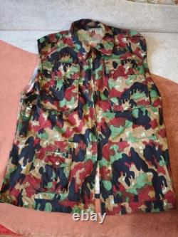 Ultima Rare Vintage Swiss Army Military Alpenflage Uniform Set TAZ 83 Collectibl