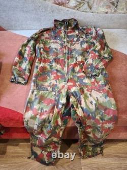 Ultima Rare Vintage Swiss Army Military Alpenflage Uniform Set TAZ 83 Collectibl