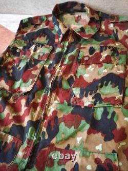 Ultima Rare Vintage Swiss Army Military Alpenflage Uniform Set TAZ 83 Collectibl