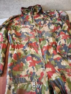 Ultima Rare Vintage Swiss Army Military Alpenflage Uniform Set TAZ 83 Collectibl