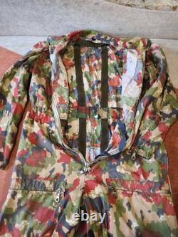 Ultima Rare Vintage Swiss Army Military Alpenflage Uniform Set TAZ 83 Collectibl