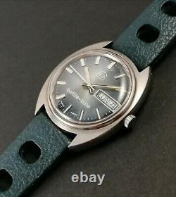 Ultra Rare Montre Ancienne Vintage Watch As Battle Time Swiss Made Acier