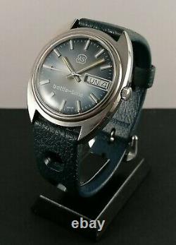 Ultra Rare Montre Ancienne Vintage Watch As Battle Time Swiss Made Acier