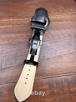 Ultra Rare Vintage Certina Ds Diver Black Gold 375ft Swiss Quartz 38mm