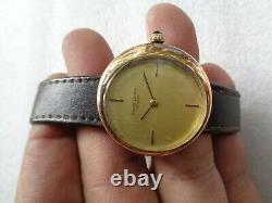 Ultra Rare Vintage Gp Case Swiss Favre Leuba Ladies Hand Winding Wristwatch