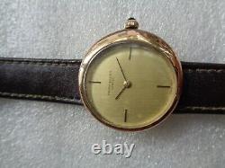 Ultra Rare Vintage Gp Case Swiss Favre Leuba Ladies Hand Winding Wristwatch