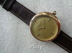 Ultra Rare Vintage Gp Case Swiss Favre Leuba Ladies Hand Winding Wristwatch
