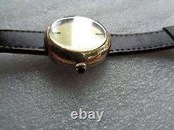 Ultra Rare Vintage Gp Case Swiss Favre Leuba Ladies Hand Winding Wristwatch