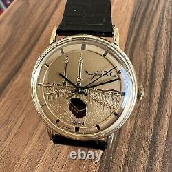 Ultra Rare Vintage Mecca Kaaba Wind Up Swiss Made Watch