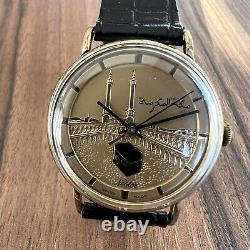 Ultra Rare Vintage Mecca Kaaba Wind Up Swiss Made Watch