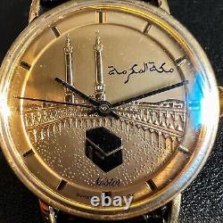 Ultra Rare Vintage Mecca Kaaba Wind Up Swiss Made Watch