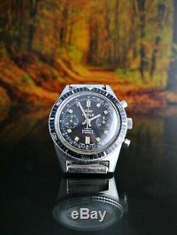 Ultra Rare Vintage Swiss Diver Watch Royce Chrono Landeron 248 Circa 1962 Rr