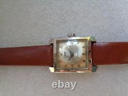 Ultra Rare Vintage Swiss Made Ss Camy Sputnik Ladies 25j Automatic Wristwatch