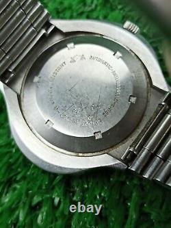 Ultra-Rare Zodiac SST 36000 Jumbo Watch Vintage Excellent Condition Swiss 42 MM