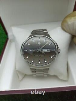 Ultra-Rare Zodiac SST 36000 Jumbo Watch Vintage Excellent Condition Swiss 42 MM