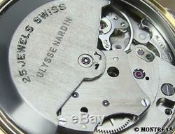 Ulysse Nardin 1960 Swiss Made Mens 32mm Automatic 1960 Rare Vintage Watch JL200