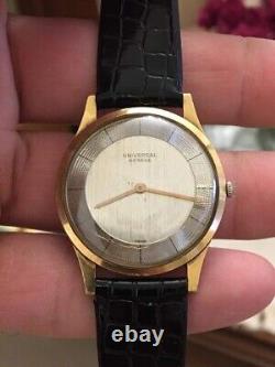 Universal Geneve Vintage Manual Swiss Made Men's watch Rare Find Collectable Itm
