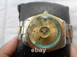 Used Rare Super Vtg Swiss Dalil Muslim's Islamic Ss Mens Automatic Wristwatch