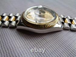 Used Rare Super Vtg Swiss Dalil Muslim's Islamic Ss Mens Automatic Wristwatch