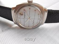 Used Rare Vintage Swiss Made White Dial Fortis Trueline Mens Automatic Watch