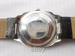 Used Rare Vintage Swiss Made White Dial Fortis Trueline Mens Automatic Watch