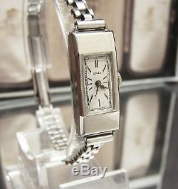 V Rare Antique Vintage Art Deco 1931 Rolex Princess Swiss Solid Gold Watch